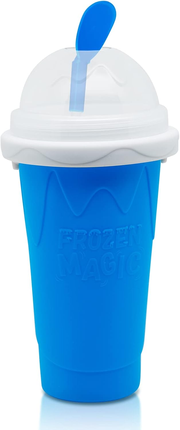 Slushy Maker – Vaso para hacer granizados con leche y cola, vaso para apretar jugo de congelación rápida, taza de enfriamiento para batidos con