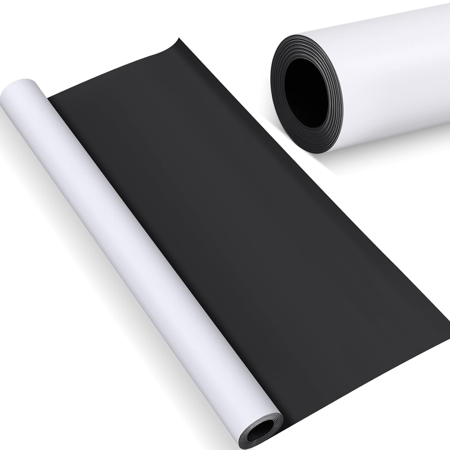 Hojas magnéticas de superficie blanca en blanco, rollo magnético imprimible flexible de vinilo magnético, hoja magnética en blanco, hoja de letrero