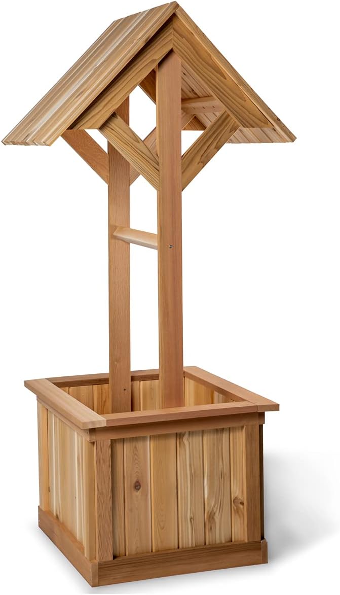 All Things Cedar Wishing Well – Maceta (5 pies)