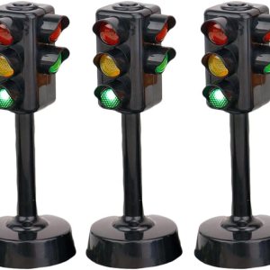 STOBOK Luces de tráfico, 3 piezas de 1.8×1.8×4.3 in Señales de tráfico de juguete DIY Señales de tráfico Modelo Juguetes Niños Juguete de semáforo STOBOK Luces de tráfico, 3 piezas de 1.8×1.8×4.3 in Señales de tráfico de juguete DIY Señales de tráfico Modelo Juguetes Niños Juguete de semáforo