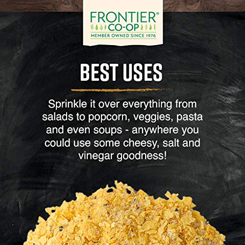 Frontier Co-op Mezcla de levadura nutricional de sal y vinagre, 1 libra