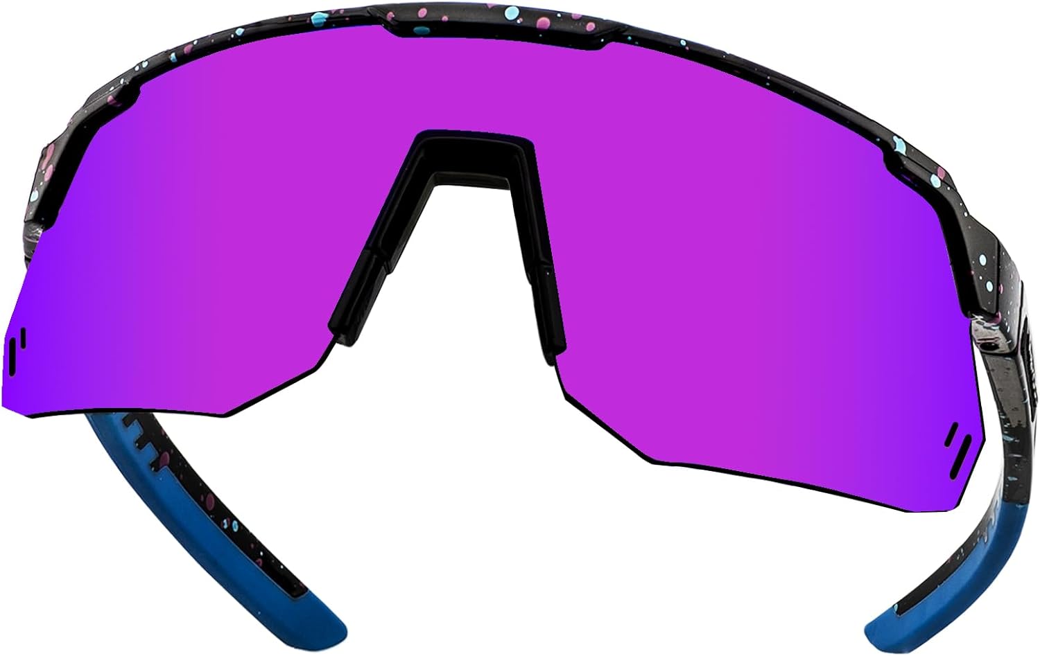 QLIFE Gafas de sol polarizadas para hombres y mujeres, protección UV400, gafas deportivas para jóvenes, gafas para béisbol y correr