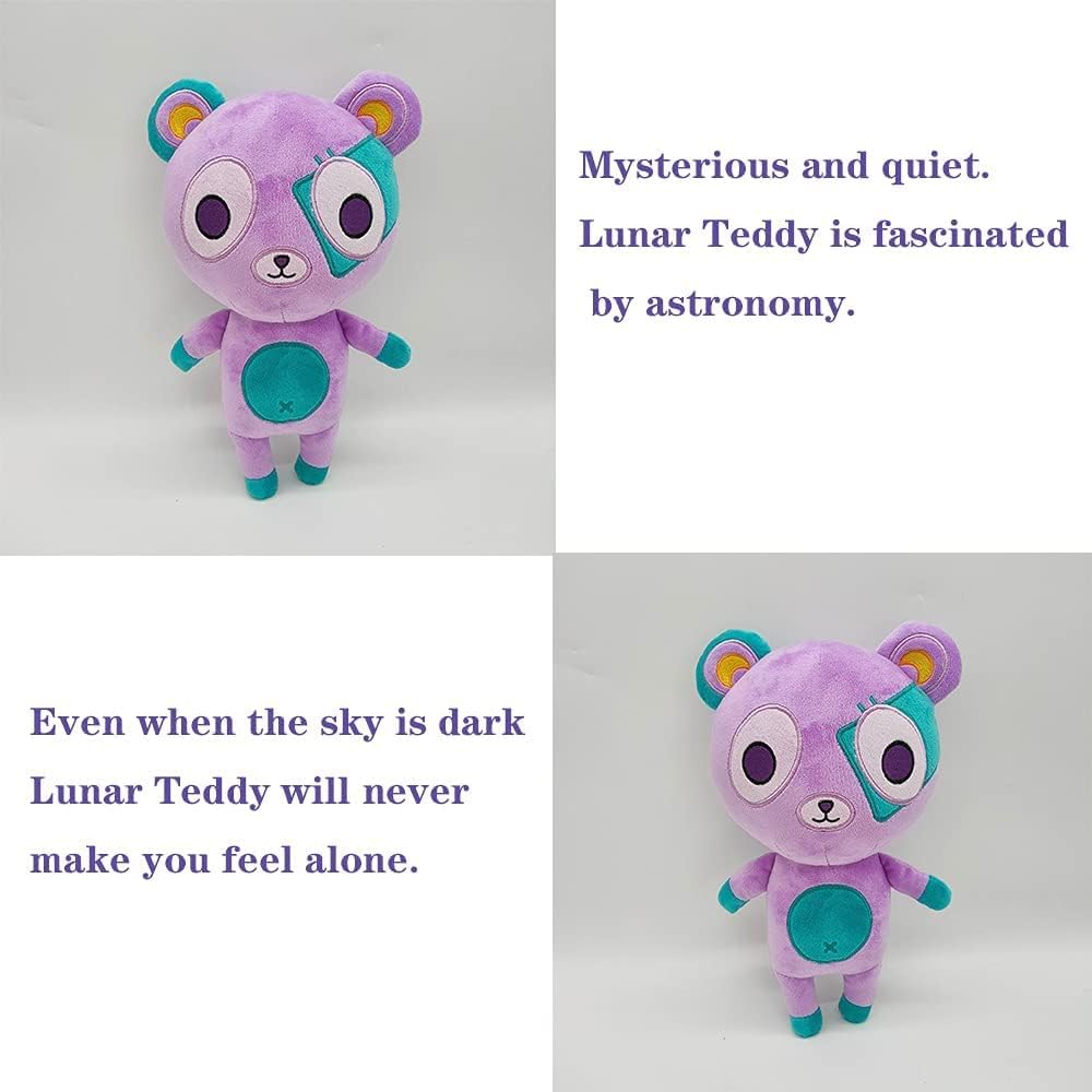 Peluche de oso de peluche de 9.8 pulgadas, juguete suave y tierno para niños y fanáticos, ideal para cumpleaños, idea de Navidad, peluches Kawaii