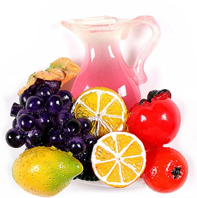 Imanes del refrigerador del jugo de uva, imán creativo del refrigerador del jugo de fruta, imanes del refrigerador de la fruta de la oficina de los