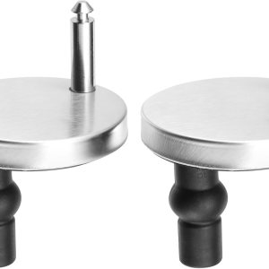 uxcell Juego de 2 fijaciones de bisagra para asiento de inodoro, tornillos de bisagra, fijaciones de asiento de inodoro con base de 2.362 in2.36 uxcell Juego de 2 fijaciones de bisagra para asiento de inodoro, tornillos de bisagra, fijaciones de asiento de inodoro con base de 2.362 in2.36