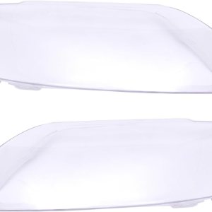 CNCEST Par de fundas de lente para faros delanteros, izquierdo y derecho, repuesto de pantalla para faros delanteros, compatibles con Audi Q7 CNCEST Par de fundas de lente para faros delanteros, izquierdo y derecho, repuesto de pantalla para faros delanteros, compatibles con Audi Q7