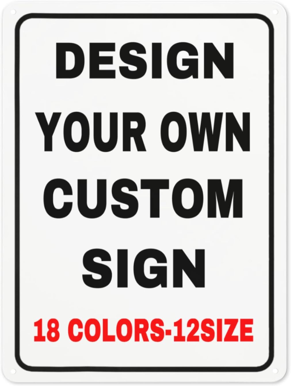 Letreros personalizados de metal para exteriores, letreros personalizados con tu logotipo de foto, letrero de pared personalizado, letreros