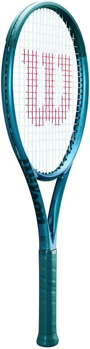 Wilson Raqueta de tenis Ultra v4 100, incluye cuerda de calidad, tamaño de agarre a elección