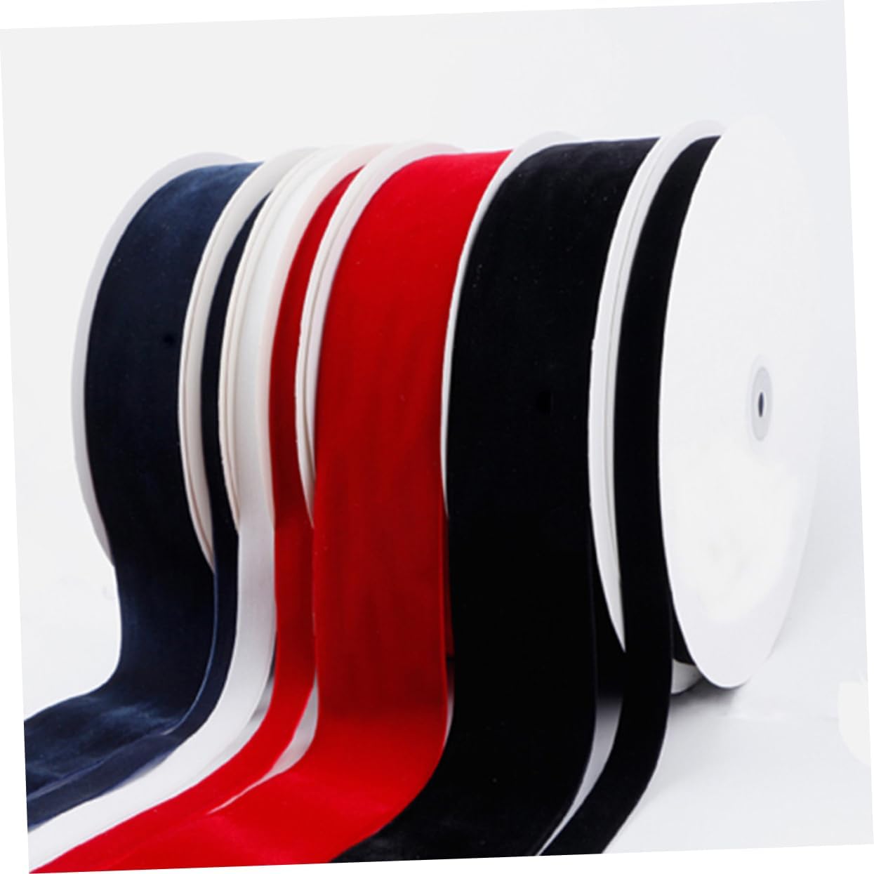 Abaodam 3pcs 25 Black Gift Ribbon 25 Ribbon Wedding Satin Ribbon Grosgrain Ribbon Black Ribbon Tulle Ribbon Black Hair Ribbon Belvet Ribbon Listones