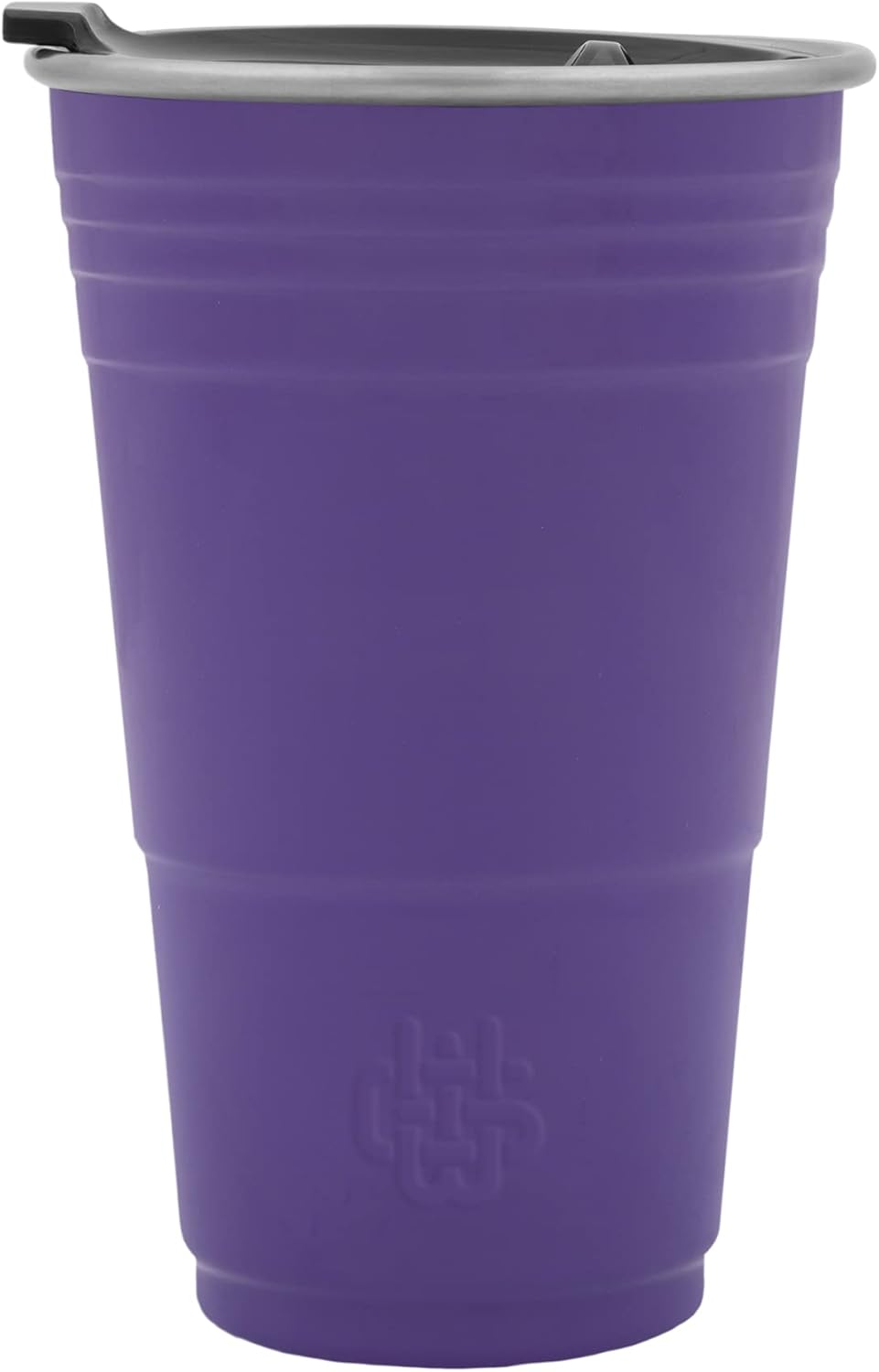 Wyld Gear Vaso de fiesta de acero inoxidable aislado de 24 oz, color morado