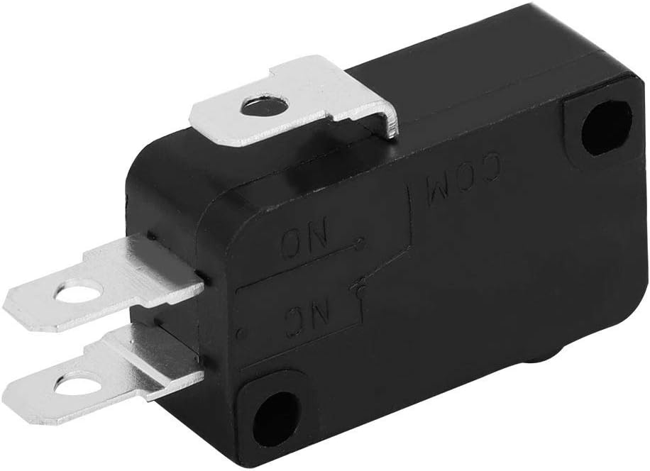 GLOGLOW Kw3At-16 Micro Motion Micro Interruptor Contacto Microinterruptor Kw3At Microondas Kw Arrocera 5E4 veces Durable para Touch Microondas Horno