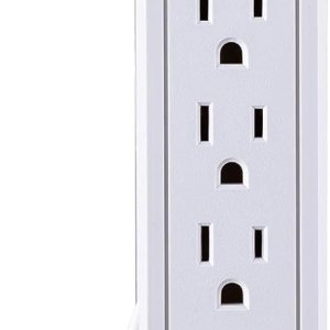 CyberPower CSB606W – Protector de sobretensiones esencial, 900J125V, 6 tomas, cable de alimentación de 6 pies CyberPower CSB606W – Protector de sobretensiones esencial, 900J125V, 6 tomas, cable de alimentación de 6 pies