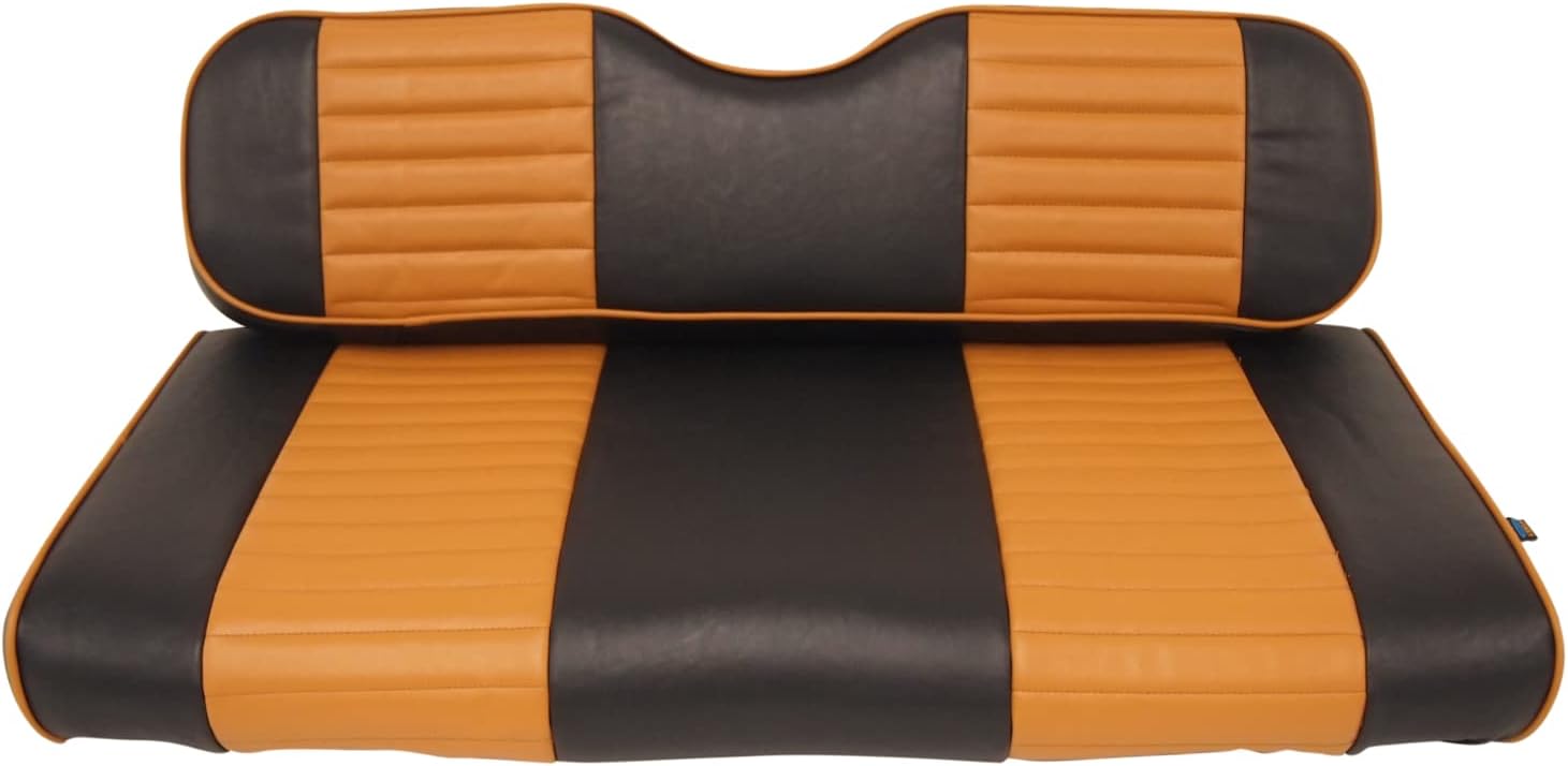 Huskey – Fundas de asiento para carrito de golf delantero y trasero para EZGO y Club Carvarios colores, material de vinilo de grado marino,