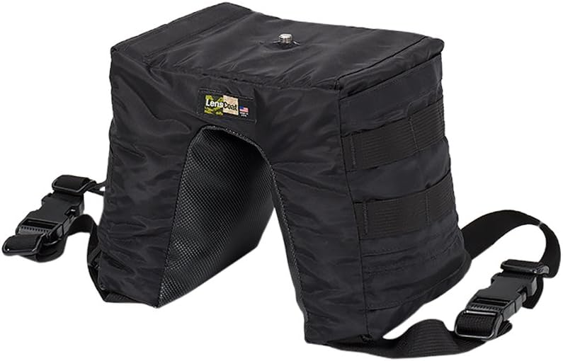 LensCoat LensSack Pro Jr. – Soporte para cámara (Negro)
