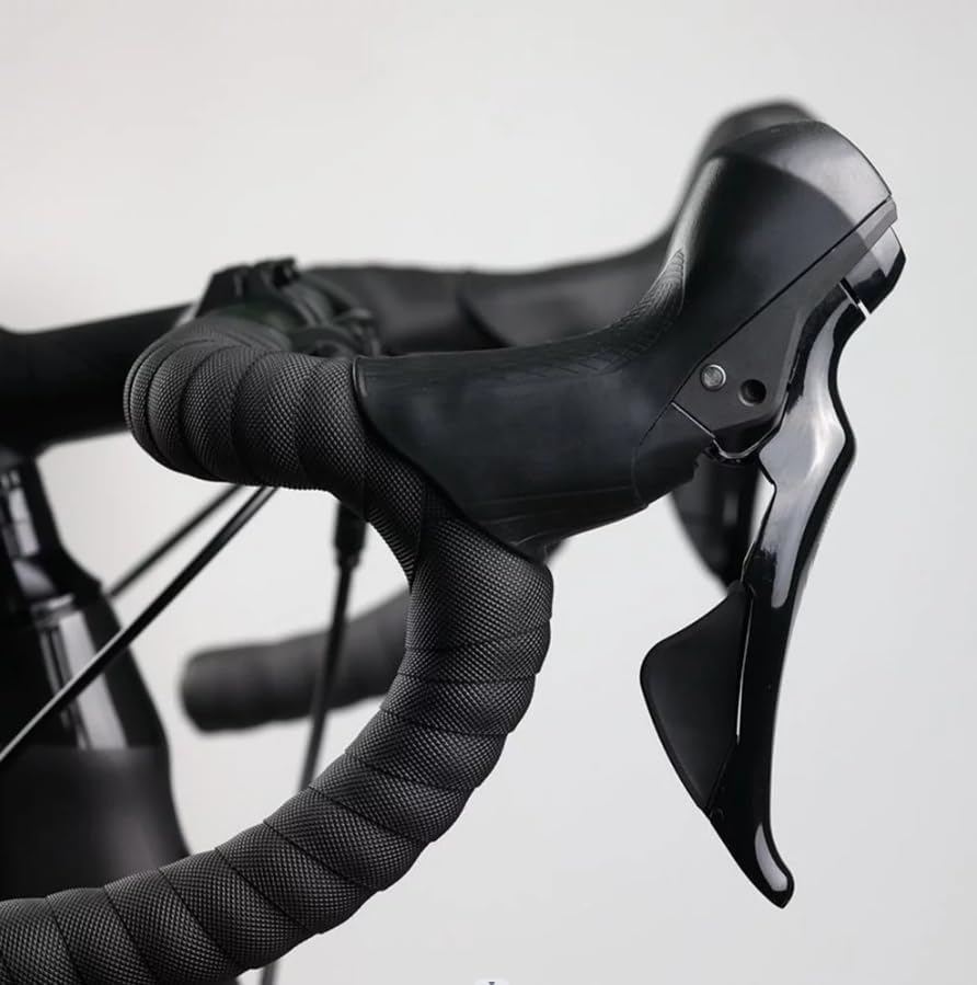 Saurka Fundas para capó de bicicleta de carretera para Shimano Ultegra serie 105, cubierta de silicona para capó de freno de bicicleta, color negro