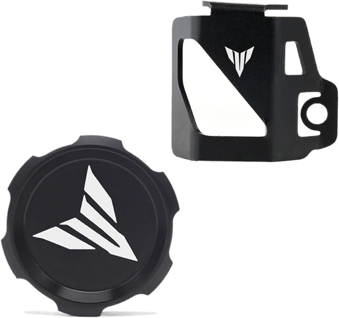 Compatible With MT07 MT09 MT03 MT10 MT25 MT 07 09 10 FZ07 FZ09 Motorcycle Rear Tank Cover Guard Protection Brake Fluid Reservoir Cap (Color  A