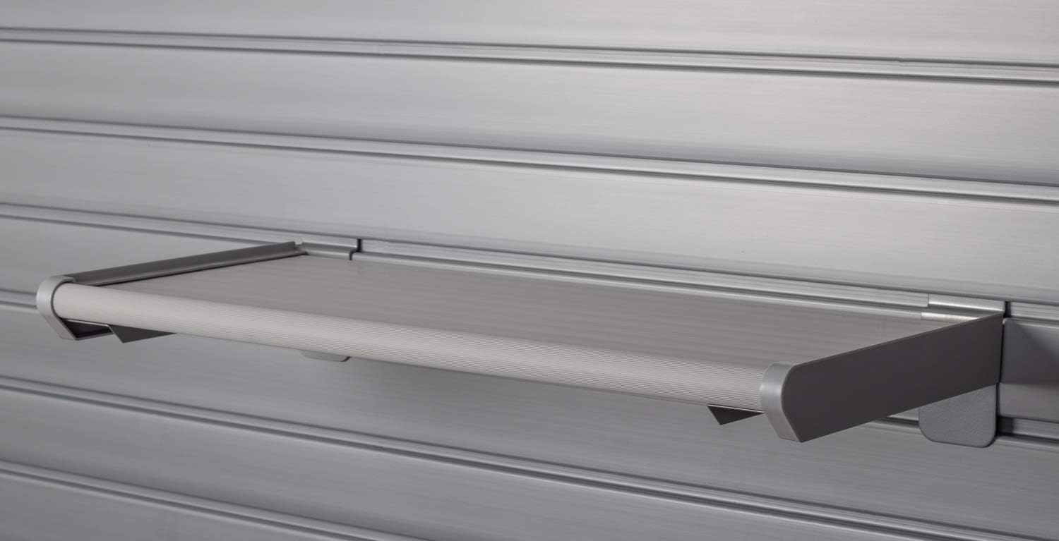 HandiWall – Estante de resina de 24 x 10 34 pulgadas para paneles de pared de garaje