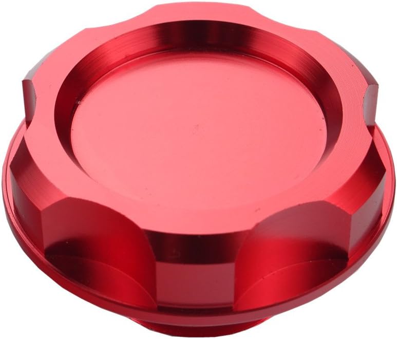 Tapa Billet para tanque de llenado de combustible, aceite para motor – Cubierta para Honda Acura Civic TL, Rojo