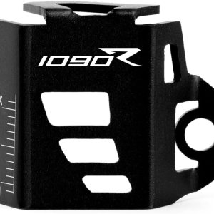 Compatible con KTM 1090 Adventure R 2016-2021 cubierta protectora de depósito de líquido de freno trasero para motocicleta, accesorios de aventura Compatible con KTM 1090 Adventure R 2016-2021 cubierta protectora de depósito de líquido de freno trasero para motocicleta, accesorios de aventura