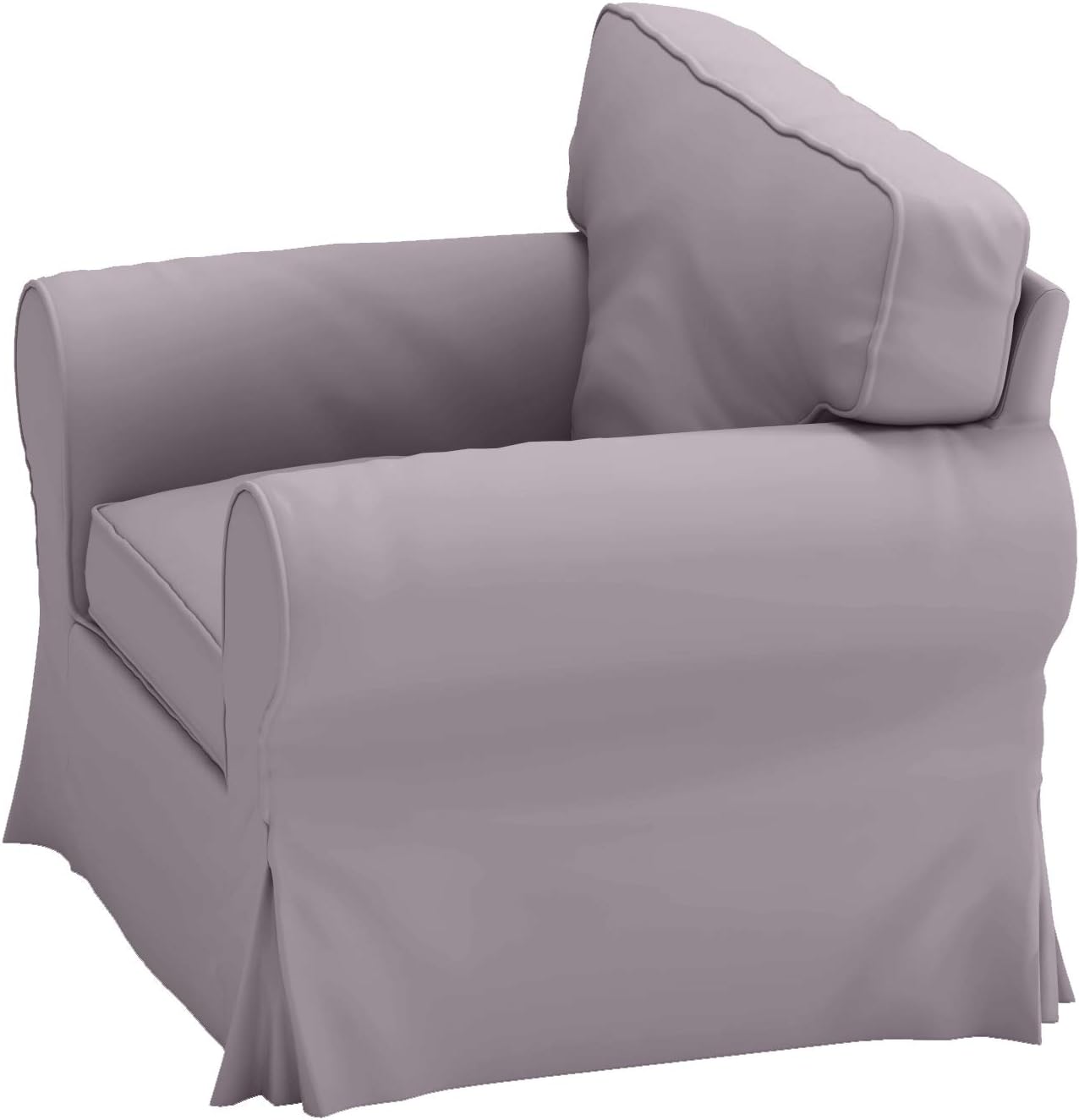 El repuesto de la funda de sofá está hecho a medida para el sillón de sofá IKEA Ektorp. Solo la funda. Funda de repuesto Ektorp (silla, poliéster