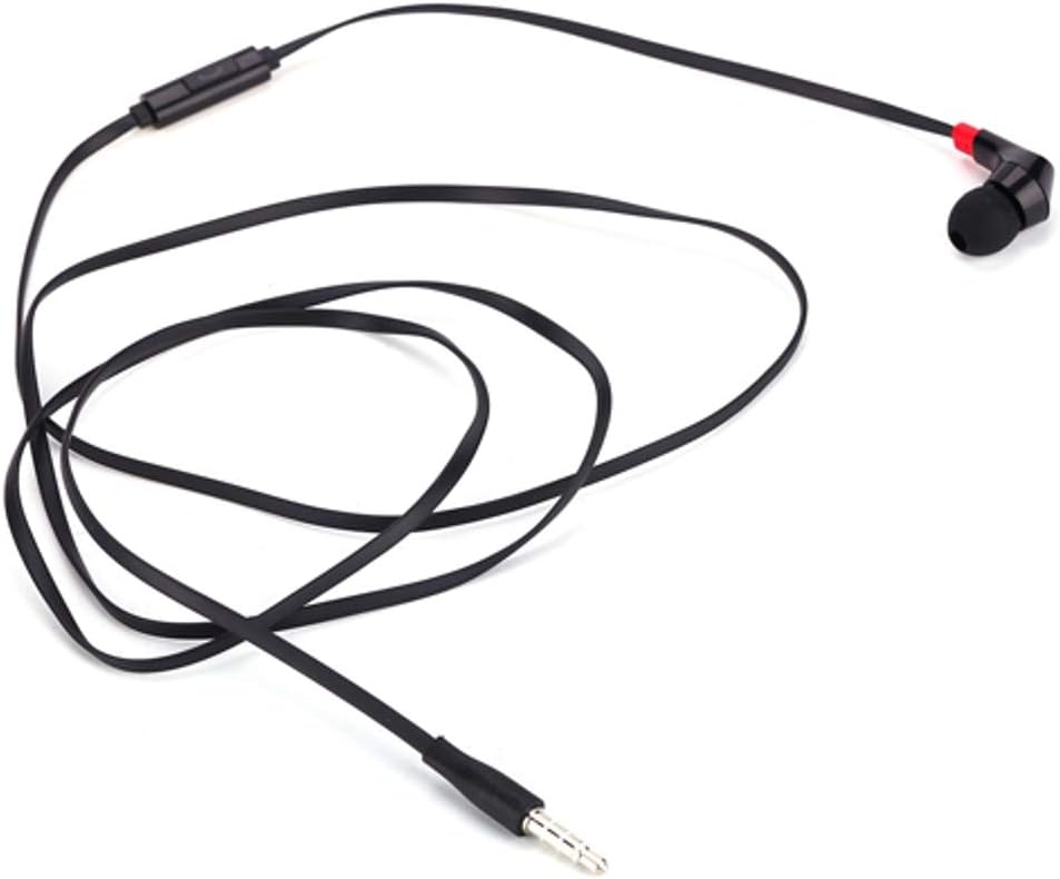 Auriculares mono para teléfonos Galaxy A03s A13 A14 A23 5G  Auriculares con micrófono con cable de 0.138 in de un solo auricular manos libres M1X