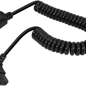 Cable de alimentación en espiral hembra de 3 clavijas, cable de alimentación de CA de 3 clavijas, cable de alimentación de 8.2ft8 pies, cable de Cable de alimentación en espiral hembra de 3 clavijas, cable de alimentación de CA de 3 clavijas, cable de alimentación de 8.2ft8 pies, cable de