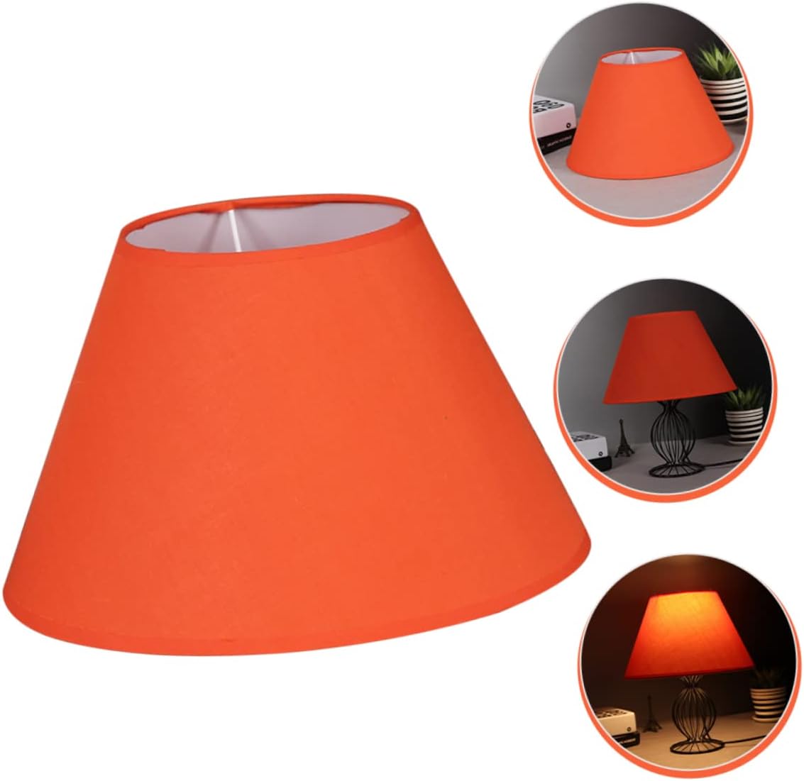USHOBE Lámpara de escritorio simple para lámpara de pie, lámpara de pie, lámpara de pared, decoración de aplique de pared, pantalla de araña,