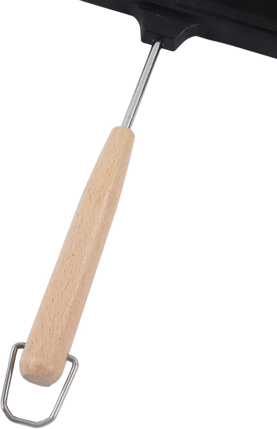 Sandwichera de 14.2 x 7.9 pulgadas, sartén antiadherente de aleación de aluminio integrada, cuerpo aerodinámico, doble cabeza, sartén desmontable