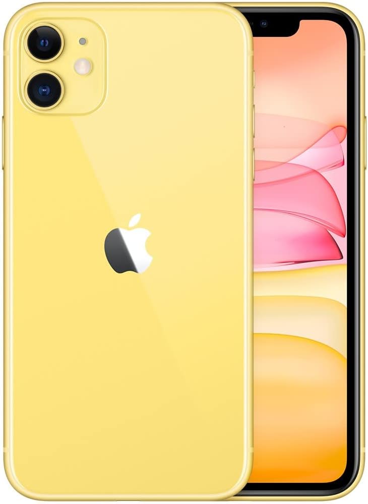 Apple iPhone 11, 256GB, Amarillo (Reacondicionado)