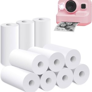Dylanto Papel de impresión, papel térmico de recarga de cámara de impresión 10 rollos, BPA libera Dylanto Papel de impresión, papel térmico de recarga de cámara de impresión 10 rollos, BPA libera