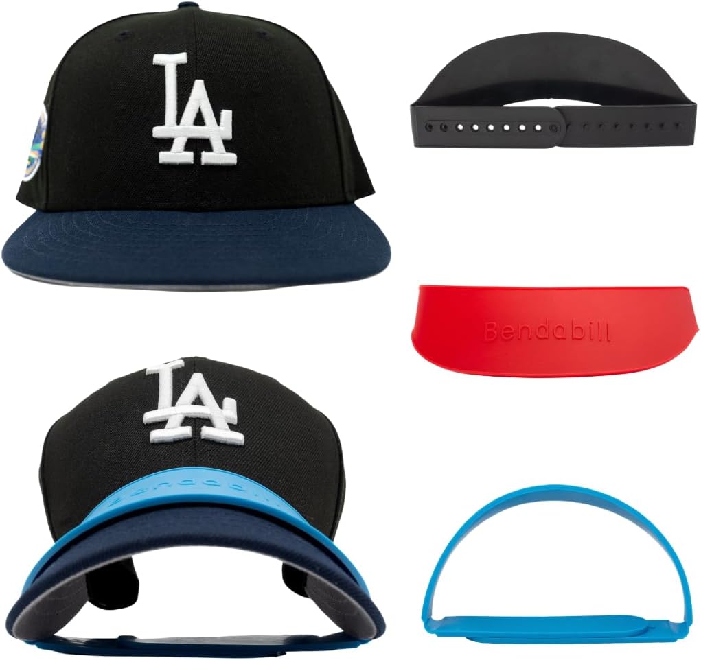 Hat Bill Bender (paquete de 2) Correa perfecta para doblar el sombrero, moldea cómodamente tu sombrero a tu gusto, herramienta para curvar sombrero,
