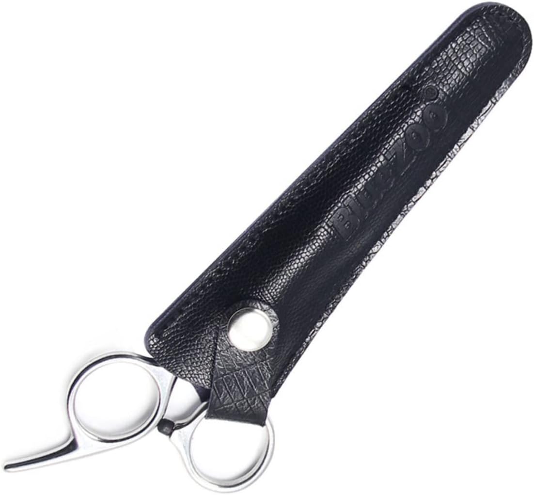 FRCOLOR 2 unids peluquero herramientas de afeitado Tijeras curvadas Tijeras de pelo de oreja Tijeras de cejas Tijeras redondeadas Tijeras Tijeras de