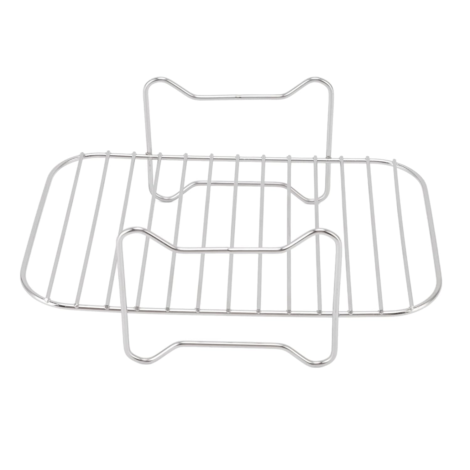 Freidora de acero inoxidable, multiusos para cocinar, para hornear, accesorios para freidora Ninja Foodi DZ201 401