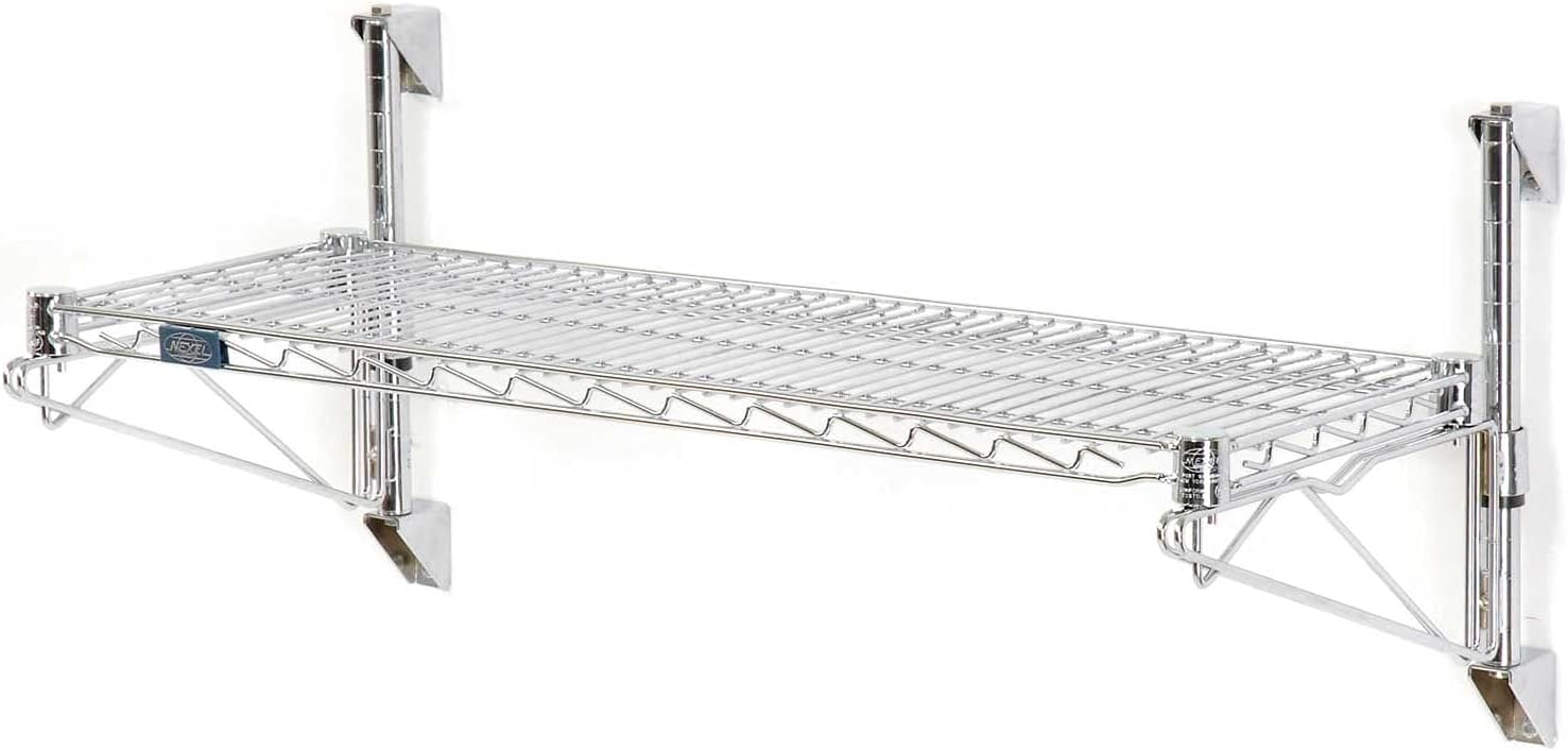 Nexel Alambre de montaje en pared 1 unidad de inicio, 36 pulgadas de ancho x 14 pulgadas de profundidad x 14 pulgadas de alto