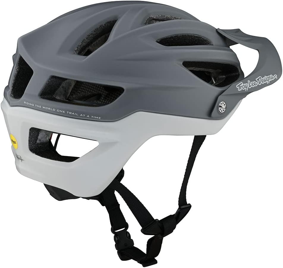 Troy Lee Designs A2 Decoy – Casco de bicicleta de montaña de media carcasa con MIPS – EPP EPS ventilado ligero para carreras, BMX, gravel,
