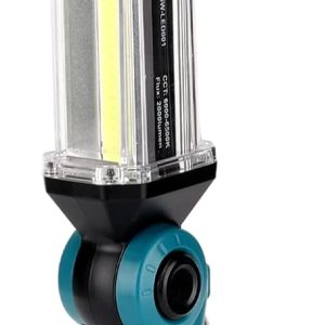 Luz de trabajo LED de 2000LM para Makita 18V LXT batería de litio, linterna de 25W para camping, reparación de automóviles, iluminación de Luz de trabajo LED de 2000LM para Makita 18V LXT batería de litio, linterna de 25W para camping, reparación de automóviles, iluminación de