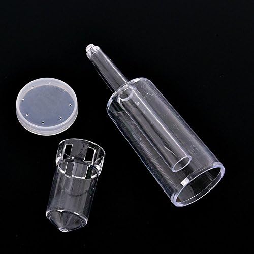 Cerradura de aire casera simple de 4 piezas con tapa de fermentación de cerveza Fabricación de vino Twin Bubble Grommet Airlocks