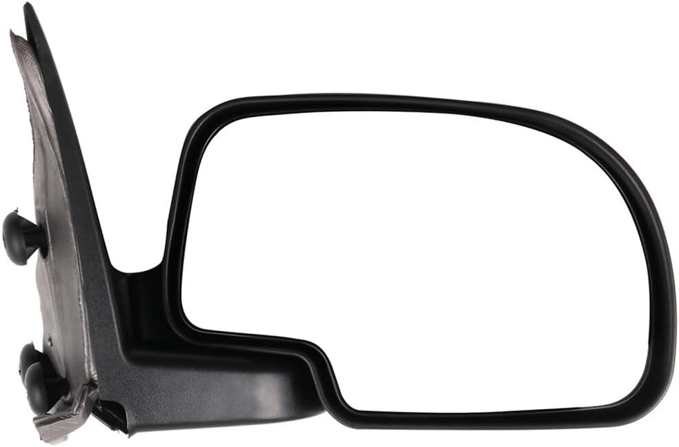 SCITOO Espejo retrovisor lateral derecho del pasajero para 1999-2007 para Chevy Silverado Pickup 2000 para Chevy Suburban 1999-2006 para GMC Sierra