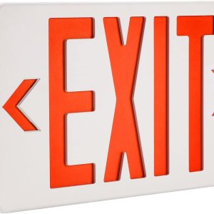 Garrini Señal de salida LED Luz de emergencia Caras individuales o dobles Recargable UL Certificado GX-200NR (rojo) Garrini Señal de salida LED Luz de emergencia Caras individuales o dobles Recargable UL Certificado GX-200NR (rojo)