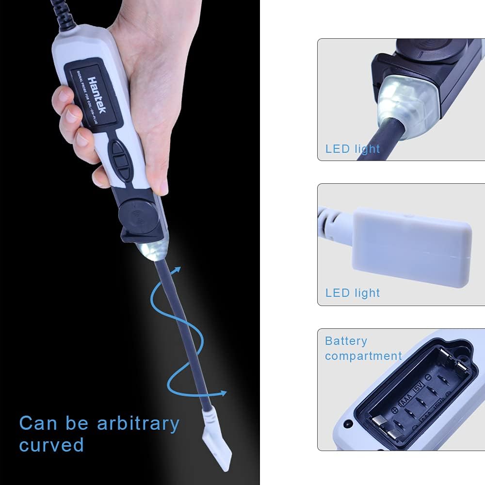 Hantek HT25COP Sonda de señal para bobina en enchufe osciloscopio portátil sondas automóviles herramienta forma de onda de motor de automóvil