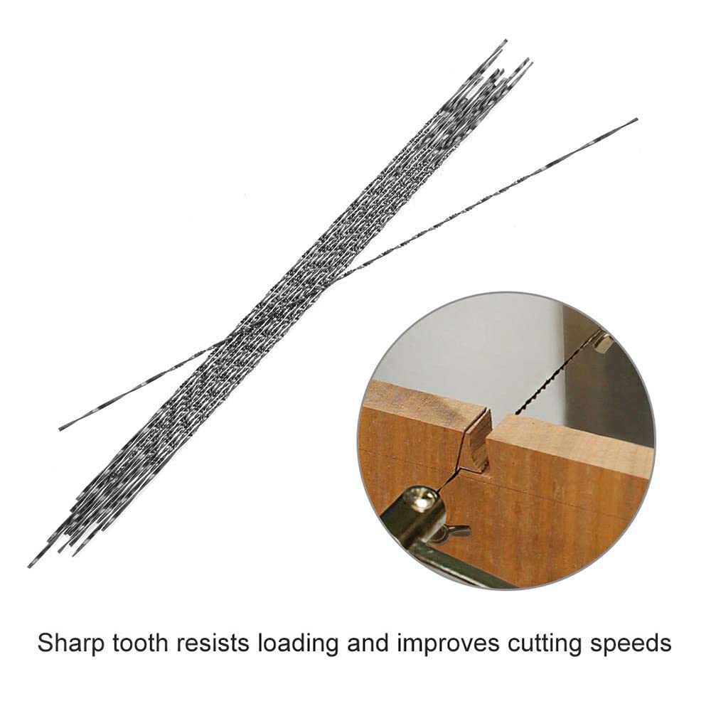 12 hojas de sierra de desplazamiento con dientes en espiral para cortar madera, metal, plástico, corte tallado para Bosch, etc. (4#)