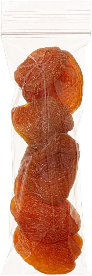 Restaurantware Bag Tek – Bolsas de plástico transparente con cremallera de 5 pulgadas, 100 bolsas resellables con cremallera, congelables, sin BPA,