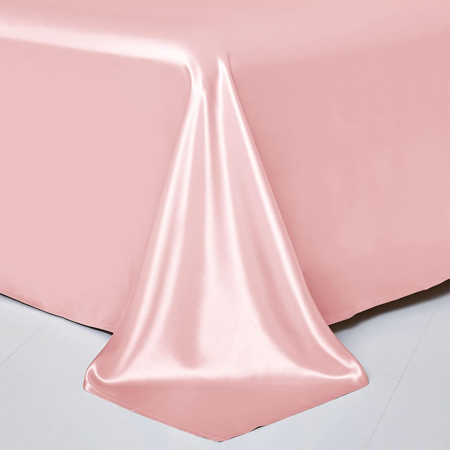 THXSILK Juego de sábanas de seda de 22 Momme, 4 piezas, sábanas de seda 7A+, juegos de ropa de cama de lujo, ultra suaves, duraderas, 100% seda de