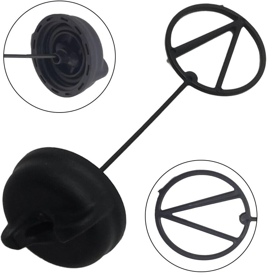 Conjunto de tapa de aceite de motosierra con retenedor para Echo P021005581 5213000650, 52130-00650 Se adapta a CS-271T CS-310 CS-330T CS-350TES