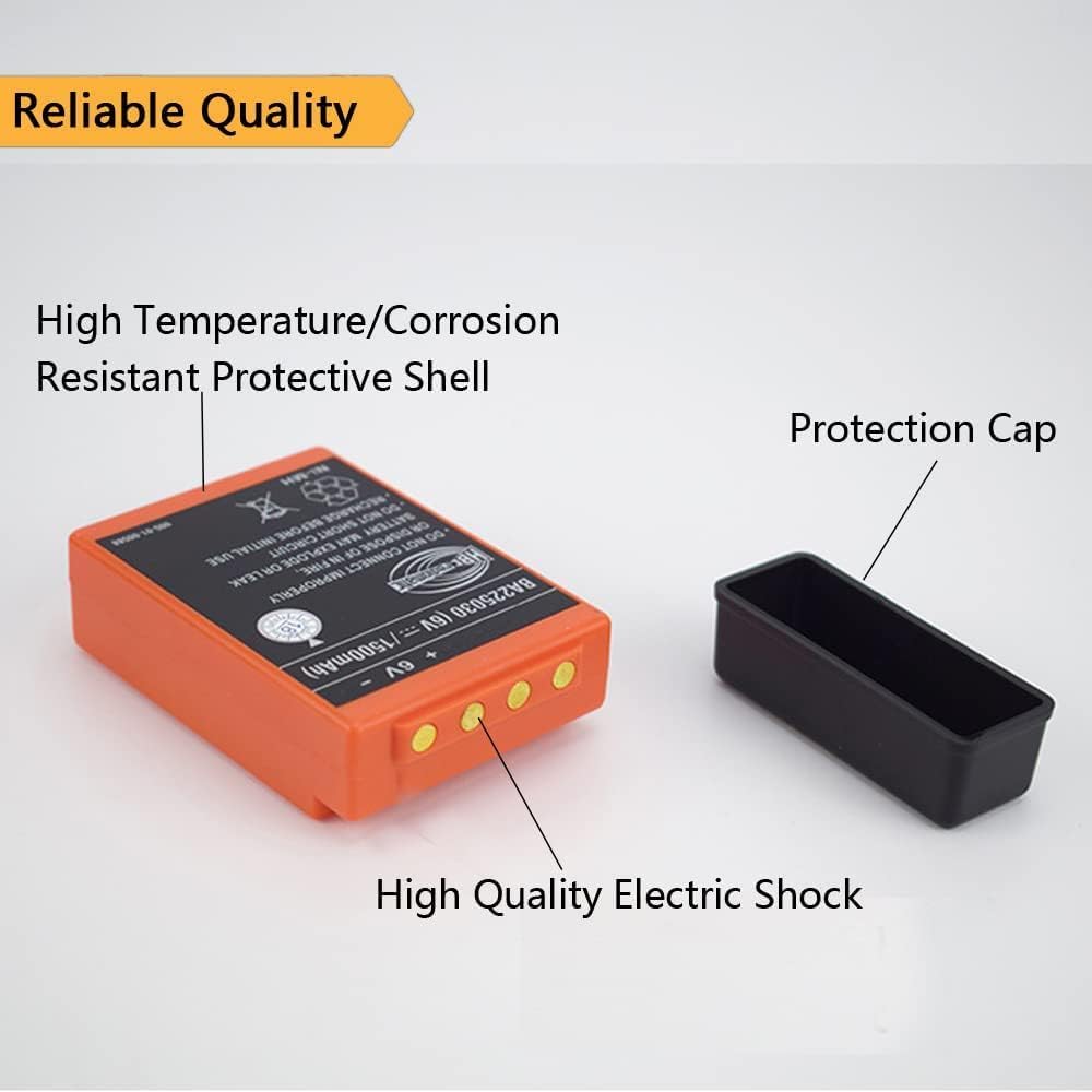 (5 unidades BA225030 Ni-Mh 6V 2100mAh Batería recargable HBC Radiomatic Battery BA225030 para HBC Crane Control Remoto Bomba Camión Batería