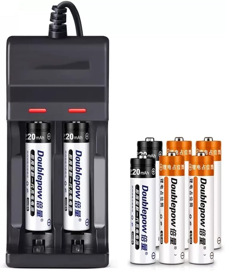 MNB 10440 – Juego de 7 baterías de litio recargables de fosfato de hierro y litio de 3.2 V, 7 baterías recargables
