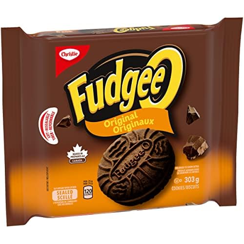 Christie Fudgeeo Original, chocolate, galletas, 10.69 oz10.68 onzas, Importado de Canadá