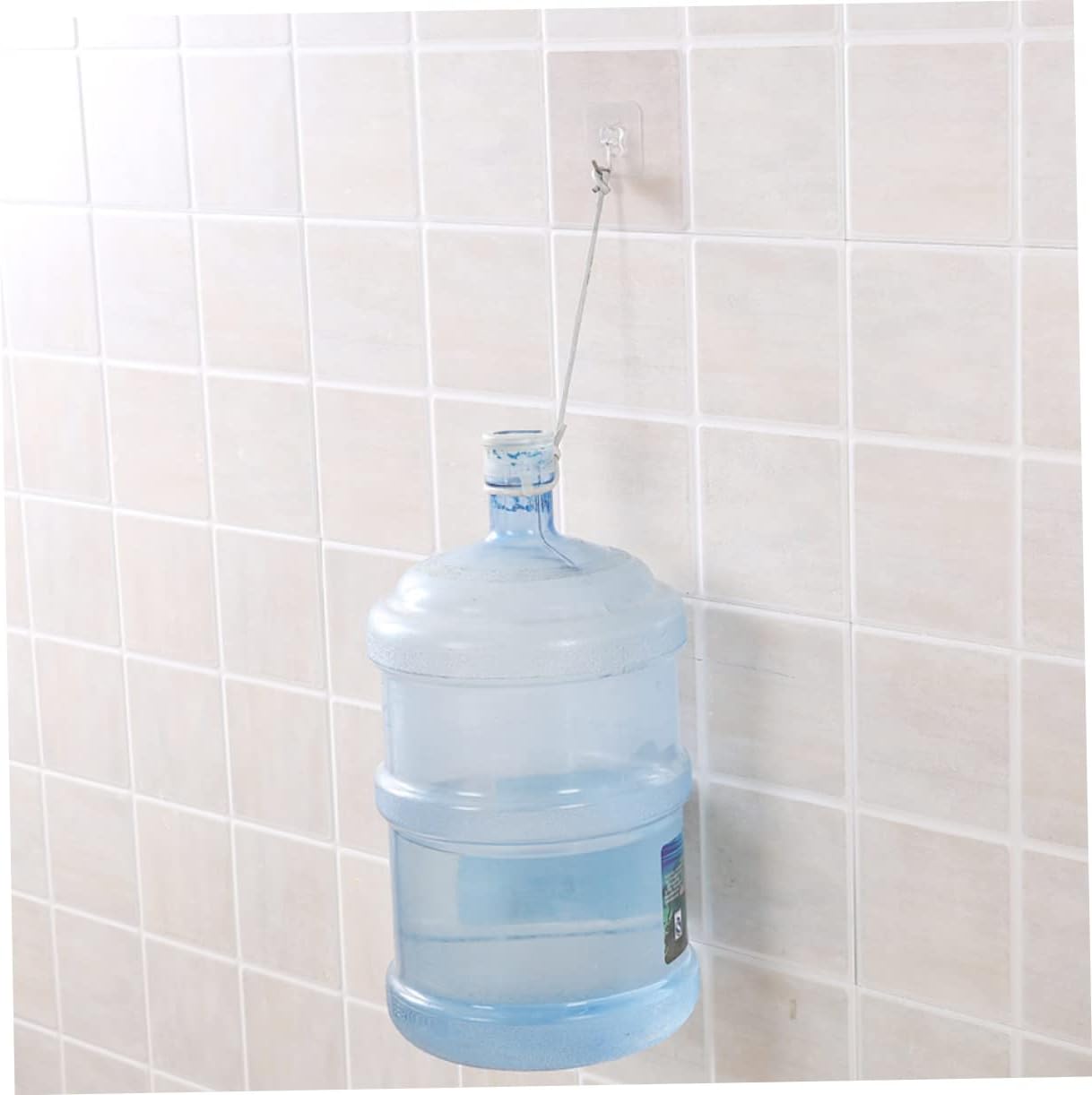 STOBAZA 4 piezas de toallero de cocina gancho de baño, ganchos reutilizables para pegar con ventosa, ganchos adhesivos transparentes, gancho