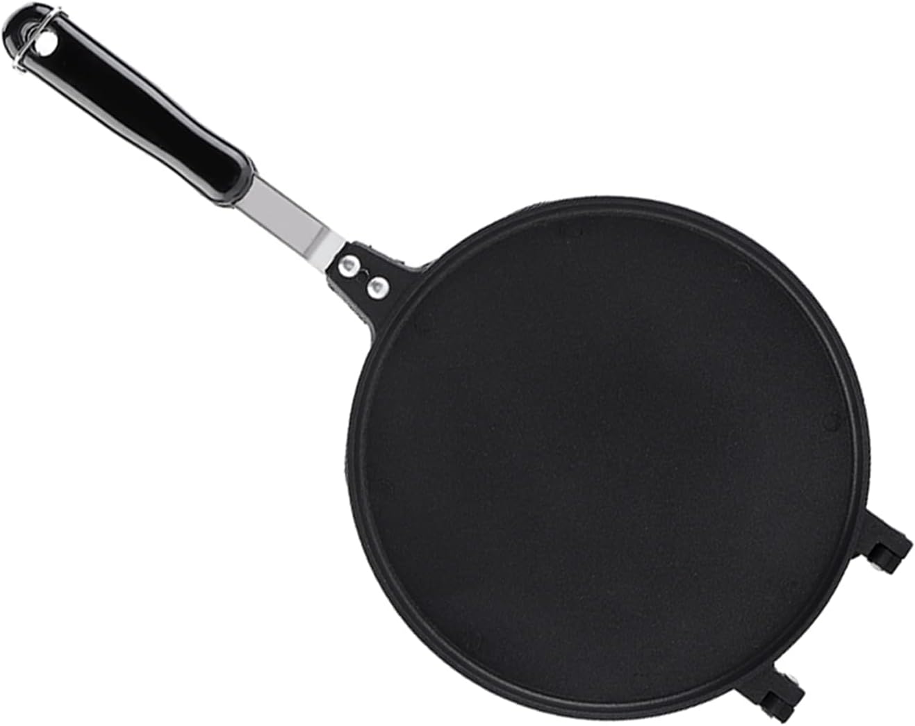 Plato de herramientas para hacer rollos de huevos, sartén grande negra para hacer utensilios, herramienta de moldeo Molde Molde Plato Plato Sartén,