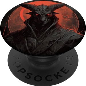 PopSockets de luna oculta satánica Baphomet PopSockets Standard PopGrip PopSockets de luna oculta satánica Baphomet PopSockets Standard PopGrip